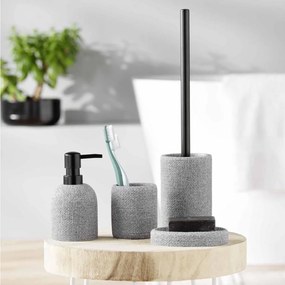 ΑΞΕΣΟΥΆΡ ΜΠΆΝΙΟΥ TOILET BRUSH WOVEN SPA GRIS DOUCEUR D INTERIEUR