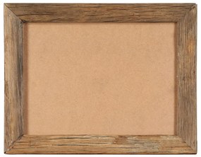 vidaXL Κορνίζες 2 τεμ. 34 x 40 εκ. από Μασίφ Ανακυκλωμένο Ξύλο / Γυαλί
