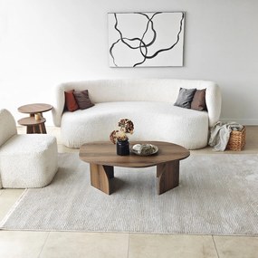 Τραπεζάκι Σαλονιού Καρυδί IFRAPRA 100x60x35