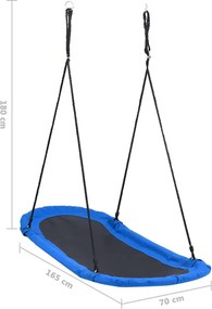 vidaXL Κούνια Φωλιά 165 x 70 εκ.