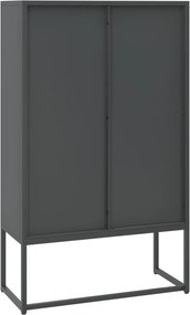 vidaXL Ντουλάπι Ανθρακί 80 x 35 x 135 εκ. από Ατσάλι