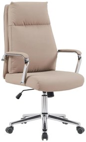 Καρέκλα Γραφείου Siquel Cappuccino PU 58x65x120εκ. 58x65x108 εκ.