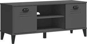vidaXL Παπουτσοθήκη VIKEN Ανθρακί Γκρι 106x35x45 εκ. από Επεξεργ. Ξύλο
