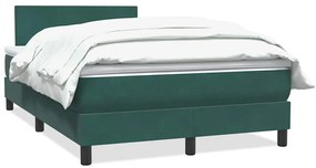 ΚΡΕΒΑΤΙ BOXSPRING ΜΕ ΣΤΡΩΜΑ ΣΚΟΥΡΟ ΠΡΑΣΙΝΟ 120X210ΕΚ. ΒΕΛΟΥΔΙΝΟ 3316014