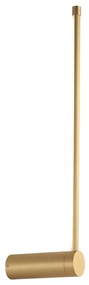 Φωτιστικό Τοίχου - Απλίκα 20115 Led 3000K 12W Gold Matt Aluminum,Acrylic