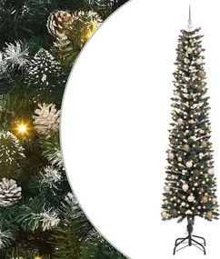 vidaXL Τεχνητό Χριστουγεννιάτικο Δέντρο με 300 LED Πράσινο 240 cm