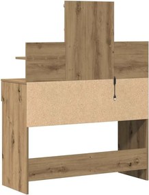 vidaXL Τραπέζι περιποίησης Artisan Oak 100 x 40 x 130 εκ