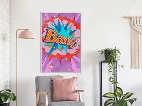 Αφίσα - Bang! - 20x30 - Χρυσό - Με πασπαρτού