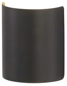 Απλίκα Φωτιστικό Τοίχου LED 4W Halv 2700K IP20 12x15 Fischer Honsel-30514-Μαύρο-Χρυσό 30514