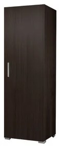Intrahome Ντουλάπα μονόφυλλη σε βέγγε χρώμα 48x50x180 Intrahomesa-00652506