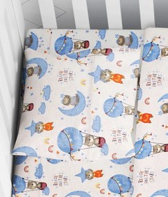 DIMcol ΜΑΞΙΛΑΡΟΘΗΚΗ ΕΜΠΡΙΜΕ ΒΡΕΦ Cotton 100% 35Χ45 Reach the stars 191 Sky blue 1915817710819182