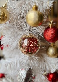 Stewehome Χριστουγεννική μπάλα δέντρου “2026 Happy New Year” χρυσό