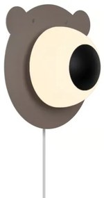 Απλίκα Φωτιστικό Τοίχου E14 25W IP20 Καφέ Bruna 2312951018 Nordlux-2312951018-Καφέ 2312951018