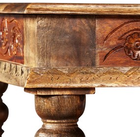 vidaXL Τραπεζάκι Σαλονιού 110x60x38 εκ Ξύλο Ακακίας/Μασίφ Ξύλο Μάνγκο