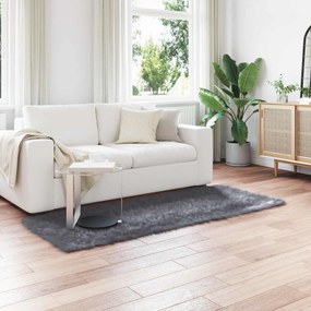 Ψεύτικο Δέρμα Προβάτου Χαλί Tafalla Ανθρακί 100 x 200 cm