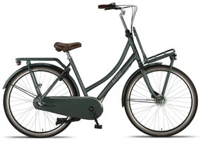 Retro 28 Inch 53 cm Women 3SP Roller brakes Forest green
