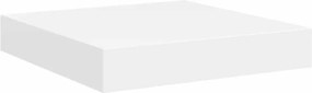 vidaXL Ράφια Τοίχου 2 τεμ. Άσπρα 23x23,5x3,8 εκ. MDF