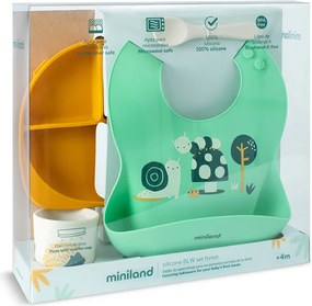 MINILAND BLW Σετ Φαγητού σιλικόνης Garden