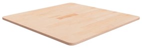 vidaXL Επιφάνεια Τραπεζιού Τετράγωνη 70x70x1,5 εκ. Μασίφ Ξύλο Δρυς