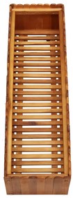 vidaXL Ζαρντινιέρα Υπερυψωμένη 100 x 30 x 25 εκ. Μασίφ Ξύλο Ακακίας