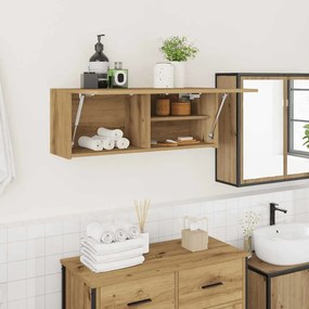 vidaXL Ντουλάπι τοίχου μπάνιου Artisan Oak Κατασκευασμένο ξύλο
