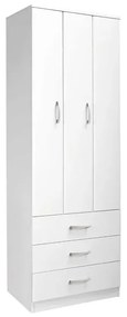 MATIS Ντουλάπα φυσούνα Fortuna F75 Άσπρη Matis304509