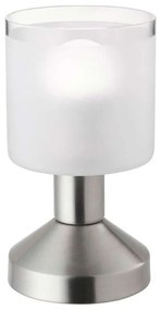 Φωτιστικό Επιτραπέζιο Gral R59521007 1xE14 40W Φ9cm 17cm Nickel Mat RL Lighting Metal, Glass