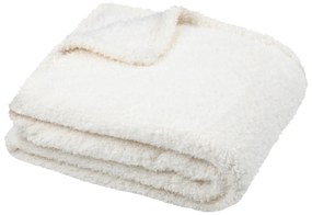 Κουβέρτα Fleece Ημίδιπλη (180x220) S-F Montreal Ecru P3C681001