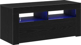 vidaXL Ντουλάπι TV Μαύρη Οξυά 90 x 35 x 40 εκ. Επεξεργασμένο ξύλο