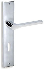 Convex 1515 Ματ Χρώμιο Πόμολο Μπάνιου - Πλάκα 90mm(Ζεύγος)