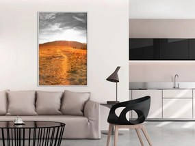 Αφίσα - Prairie - 40x60 - Χρυσό - Με πασπαρτού