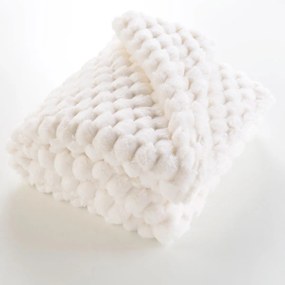 Κουβέρτα Fleece Υπέρδιπλη (220x240) L-C Frosty Natural 1613100