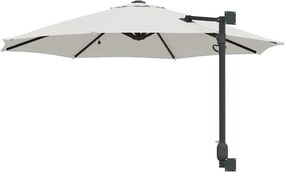 vidaXL Ομπρέλα Κήπου Άμμος 248 x 248 x 148 εκ. Πολυεστέρας και Χάλυβας