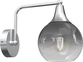 Απλίκα Τοίχου Monte Ασημί