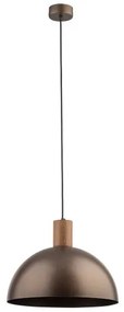 Κρεμαστό Φωτιστικό Οροφής E27 15W IP20 Oslo TK Lighting-4508-Καφέ 4508