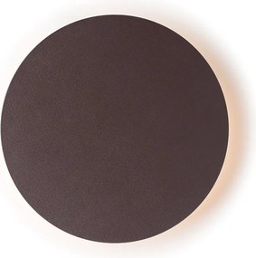 Απλίκα Τοίχου LED Aca Eclipse ZM1724LEDWDL D.Brown Leather