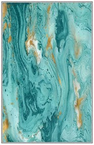 Χαλί Hmnt126 571HFT1984 Teal-Gold Conceptum Hypnose 80X120cm