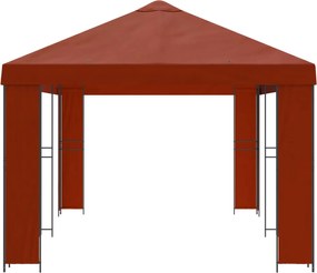 vidaXL Κήπος Γκαζebo 6 x 3 m Τερακότα Πολυεστέρας και Χάλυβας 190