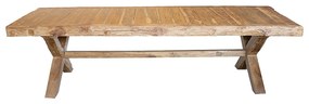 Double Dining Table S Line 282cm X 118cm X Y78cm χειροποίητο μασίφ S1310-00N3