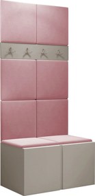 Έπιπλο υποδοχής Orion IV-Ροζ - Κασμίρ