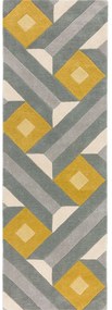 Χαλί Reef Motif RF01 Ochre-Grey Asiatic London 66X200cm