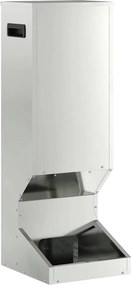 vidaXL Ταΐστρα ελαφιών Ασημί 28 x 30 x 80 εκ. 3 kg