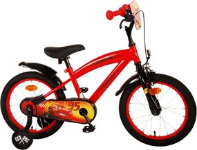 Cars 16 Inch 28 cm Boys Coaster Brake Red/Black