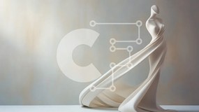 Intra Συλλεκτικό Ξύλινο Παζλ Plywood 4mm - Πλωτό λευκό γλυπτό με ρέον φόρεμα Σε Ξύλινο Κουτί - Διαστάσεις Puzzle: 10x10 cm – 25 κομμάτια