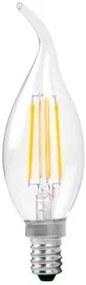 OPTONICA LED λάμπα Candle C35T Filament 1481, 4W, 4500K, E14, 400LM