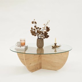Coffee Table Lily - Sapphire Oak Sapphire Oak