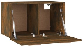 vidaXL Ντουλάπι Τοίχου Καπνιστή Δρυς 60x36,5x35 εκ. Επεξεργασμένο Ξύλο