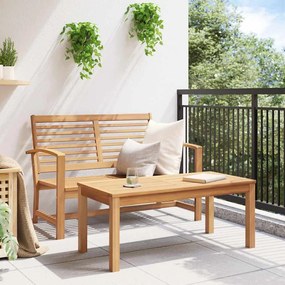 vidaXL Σετ Καναπέ Κήπου 2 pcs Φυσικό Μασίφ ξύλο teak