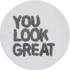 Acrylic Bathmat Great - White Multicolor