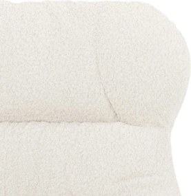 vidaXL Πολυθρόνα Κρεμ 69 x 74 x 93 εκ. Υφάσματος Sherpa